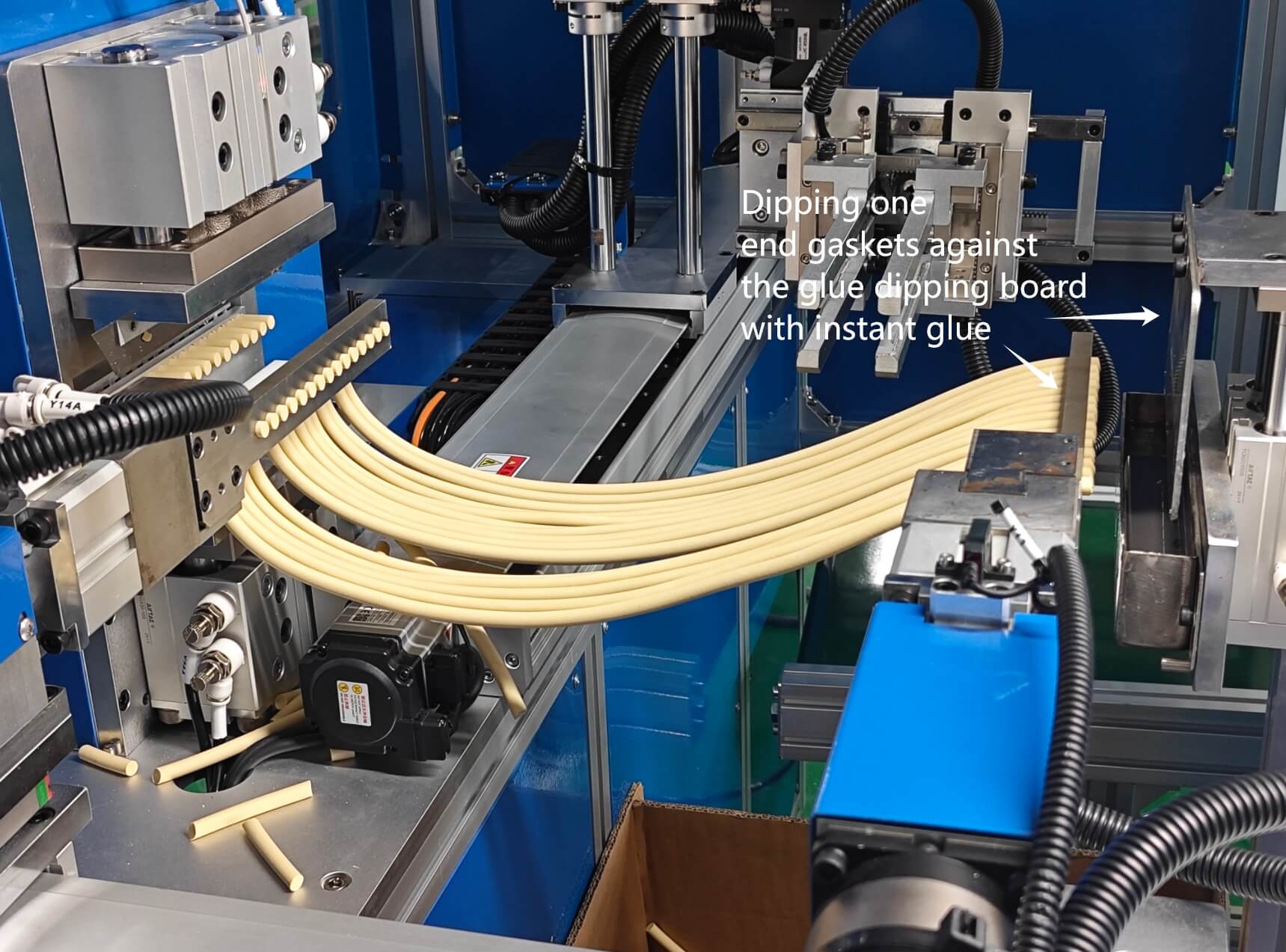 dipping gaskets with instant glue 