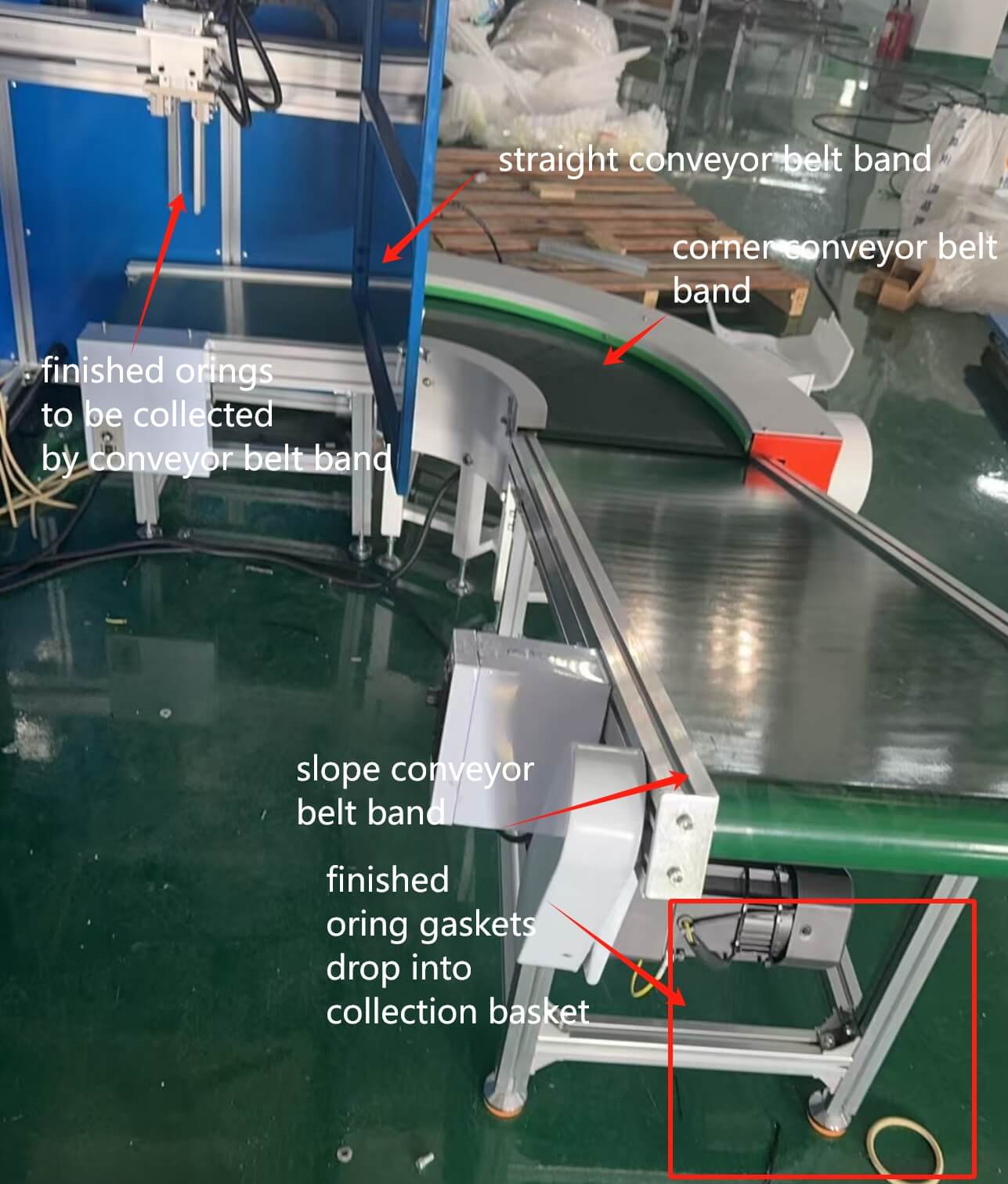 conveyor belt bands