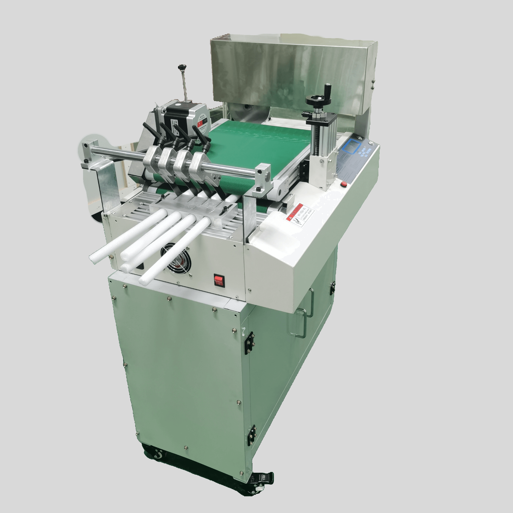 Silicone and PE sponge tube cutting machine  ES-105