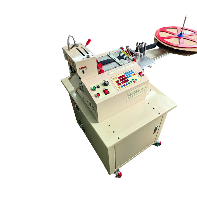 Tubular webbing hot cutting machine ES-108-1