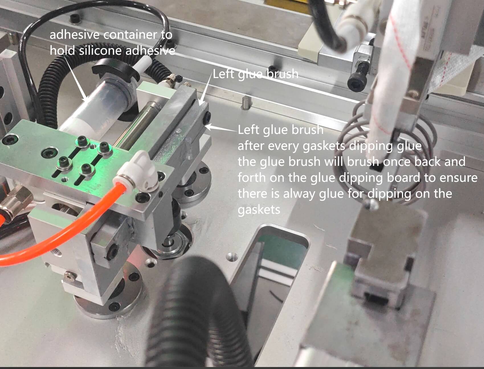 left glue brush