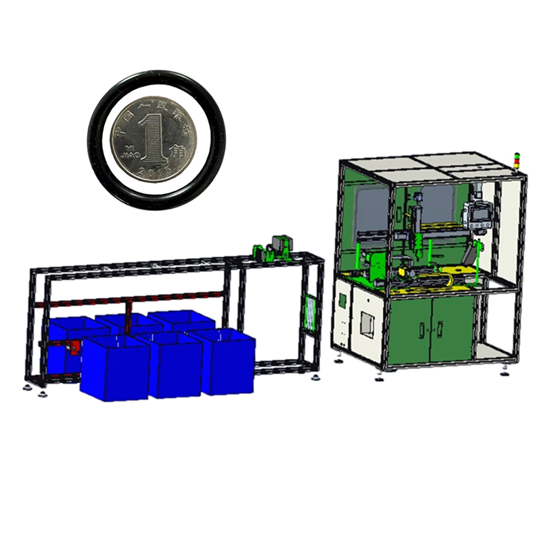 Small size silicone sponge O-Ring gaskets fully automatic cutting and bonding machine (67-300mm length)