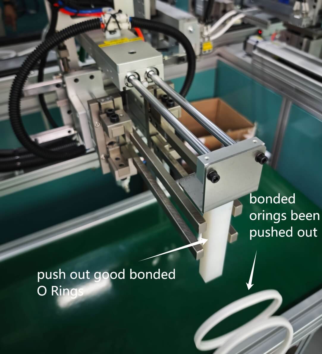 push out bonded orings 