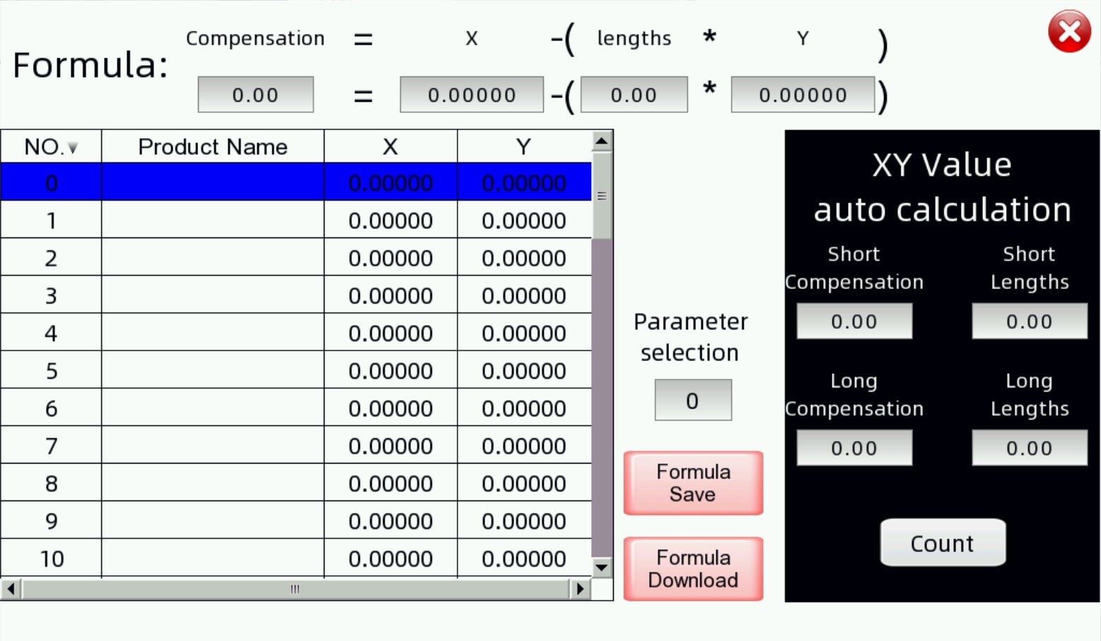 length compensation 