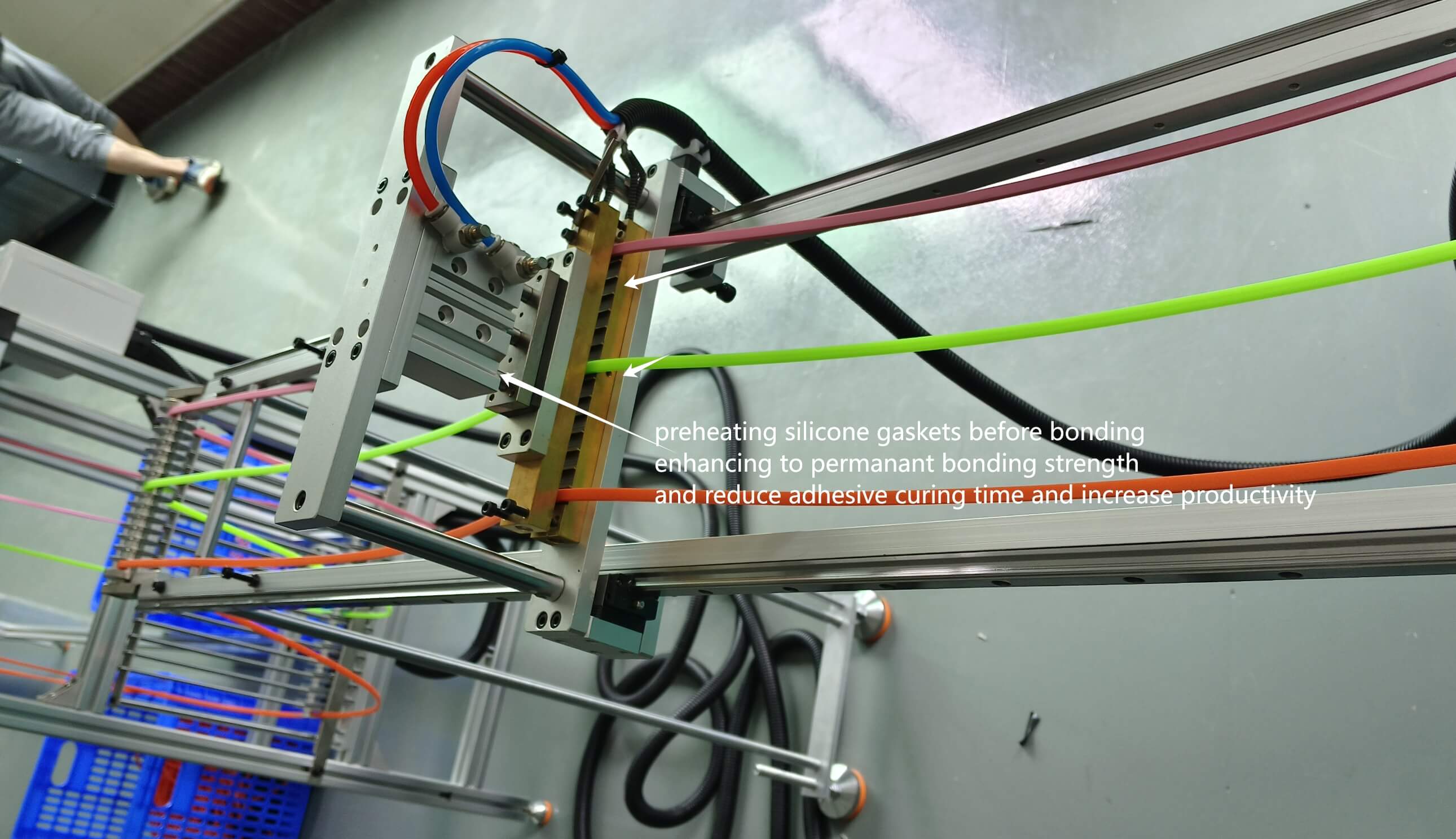 Preheating gaskets