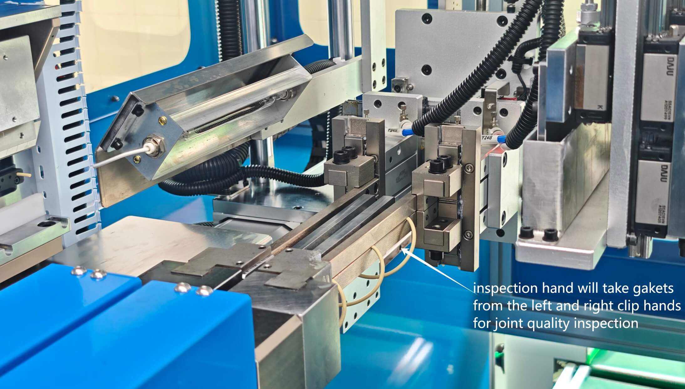 take bonded O rings for inspection 