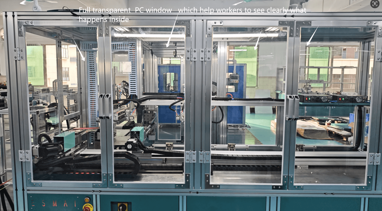Full transparent PC window