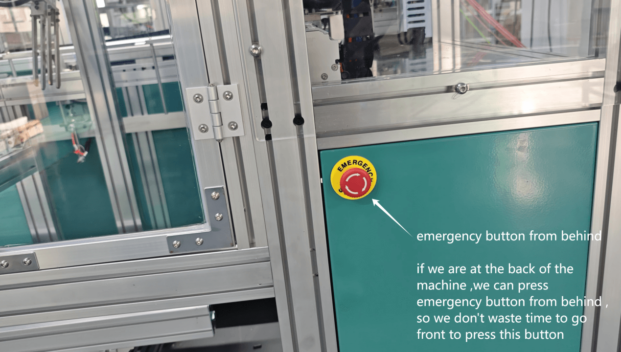 emergency stop button from behind