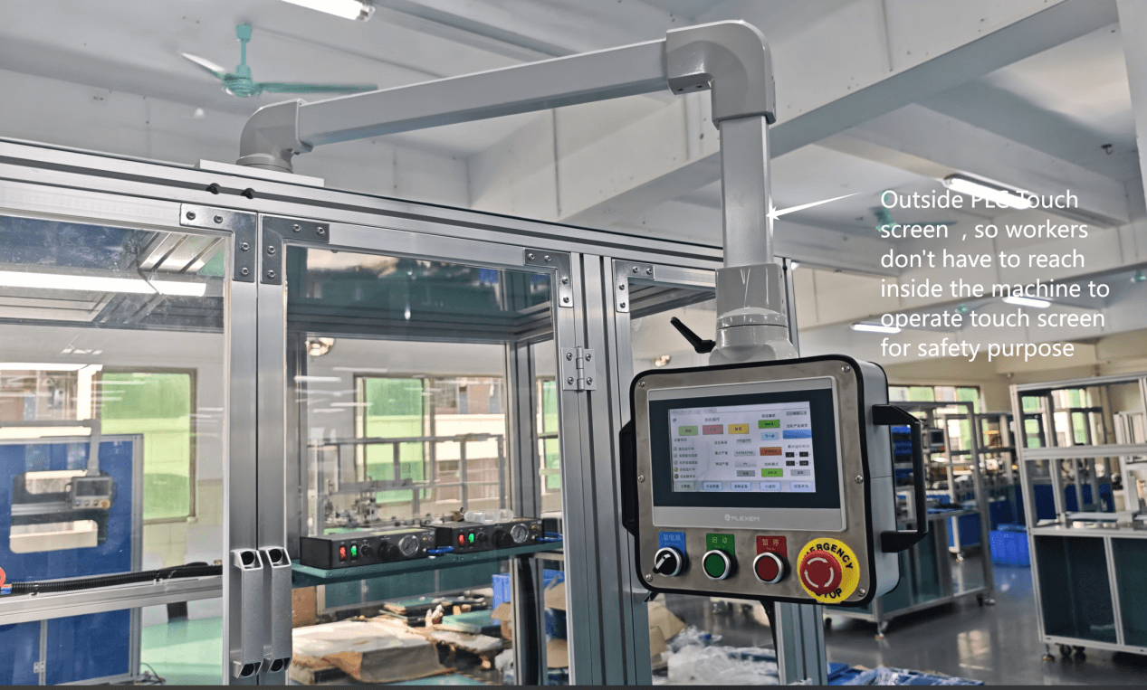 outside PLC touch screen