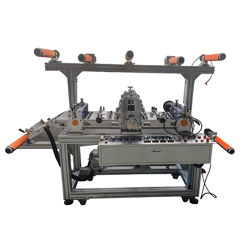 Self adhesive velcro rotary kiss &die cut&slitting lamination winding machine
