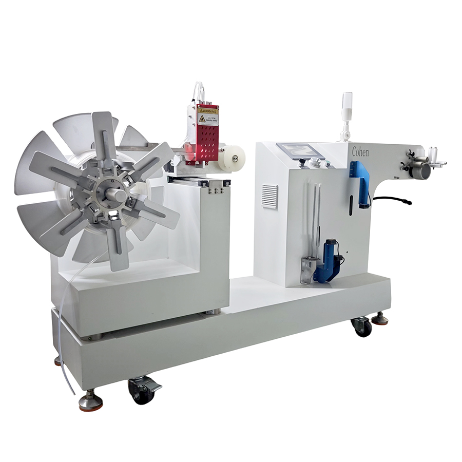 High-speed Silicone rube tube roll winding and ranking machine  ES-054-1