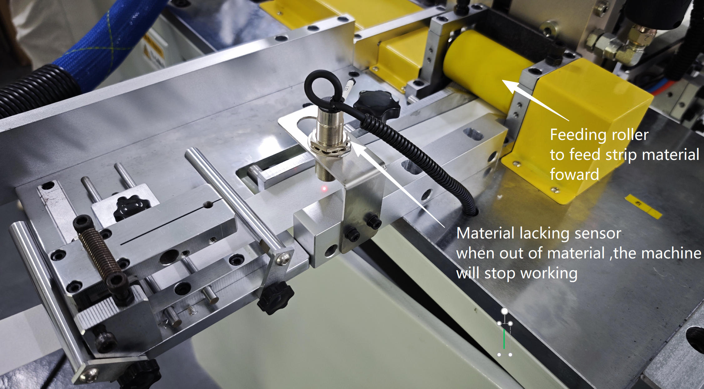 material lacking alarm