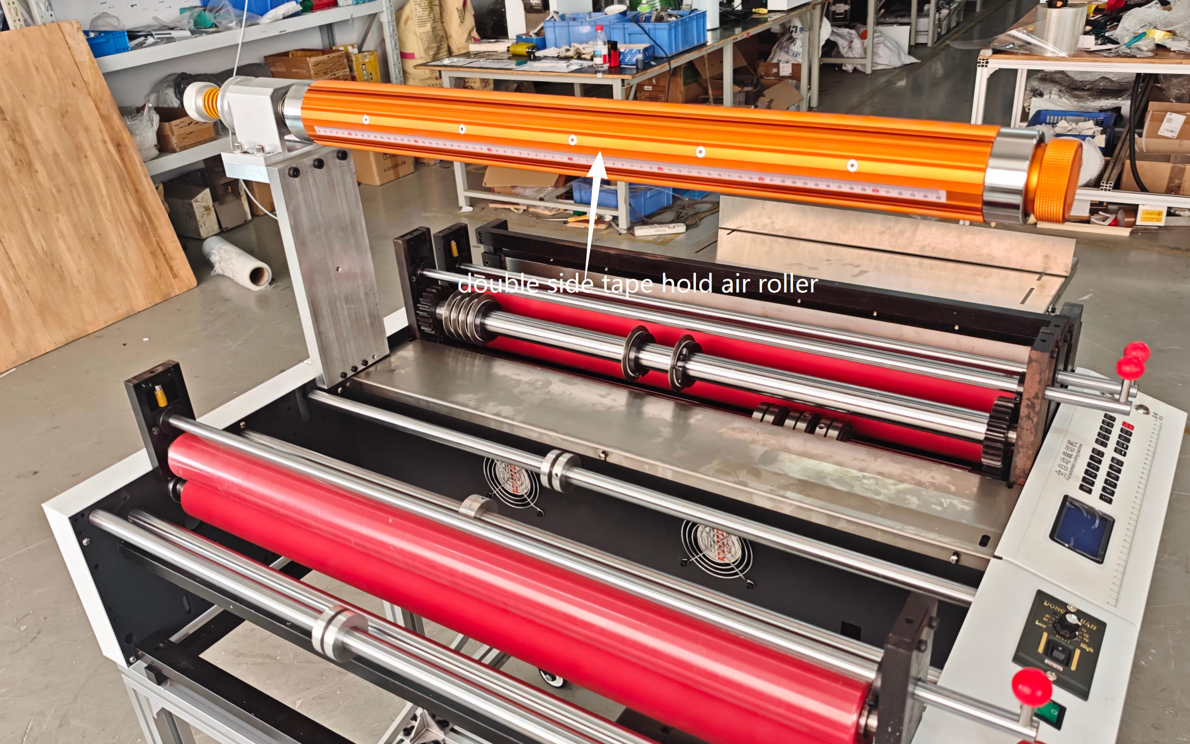 double side tape hold roller