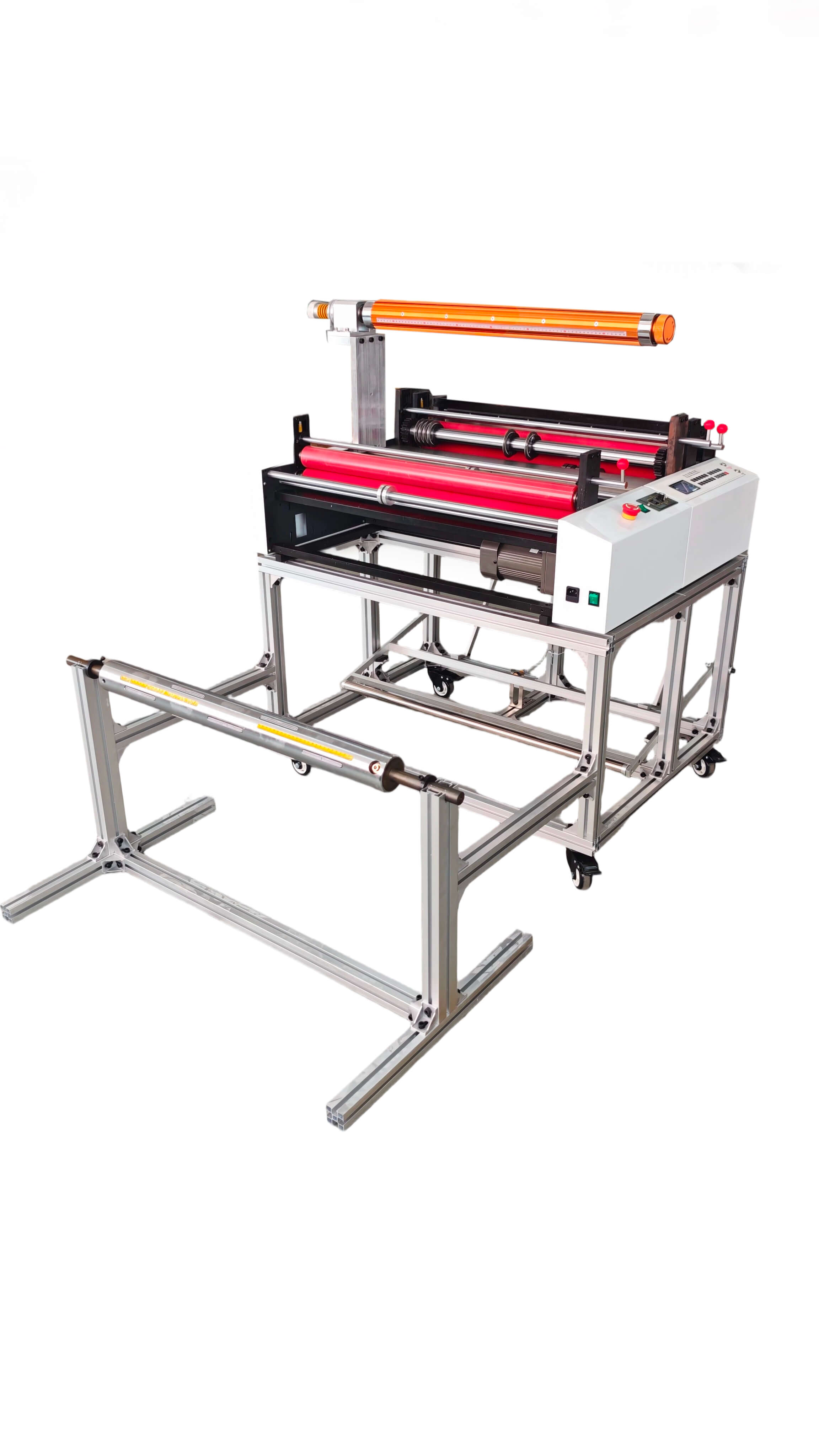 Roll to sheet laminating cutting machine