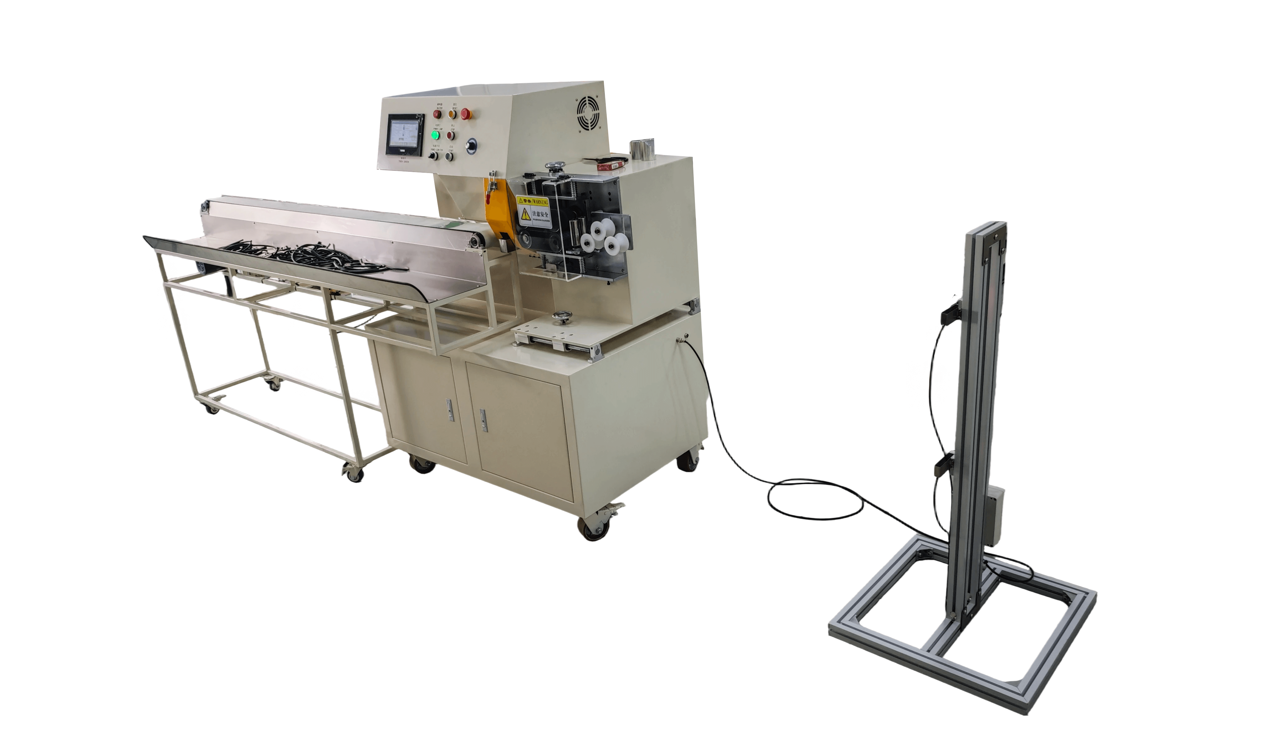 Foam rubber gaskets cutting machine