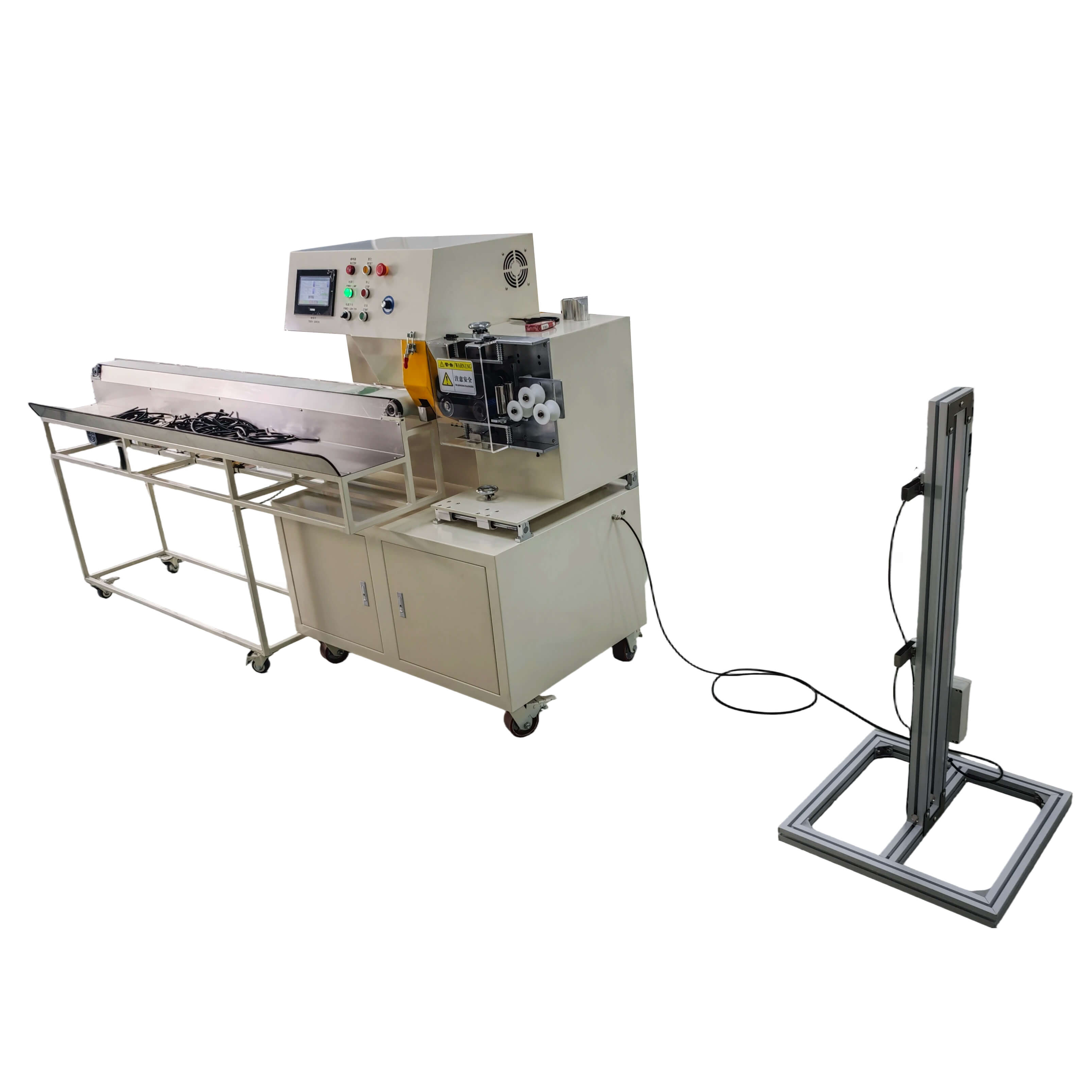 Fast silicone rubber tube profile precision cutting machine ES-085-1