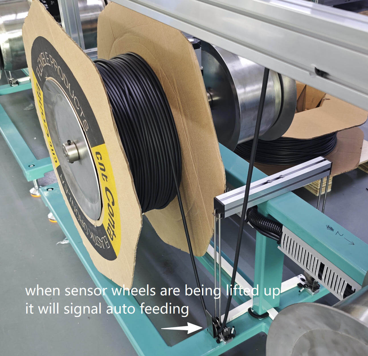 rubber gaskets roll feeding