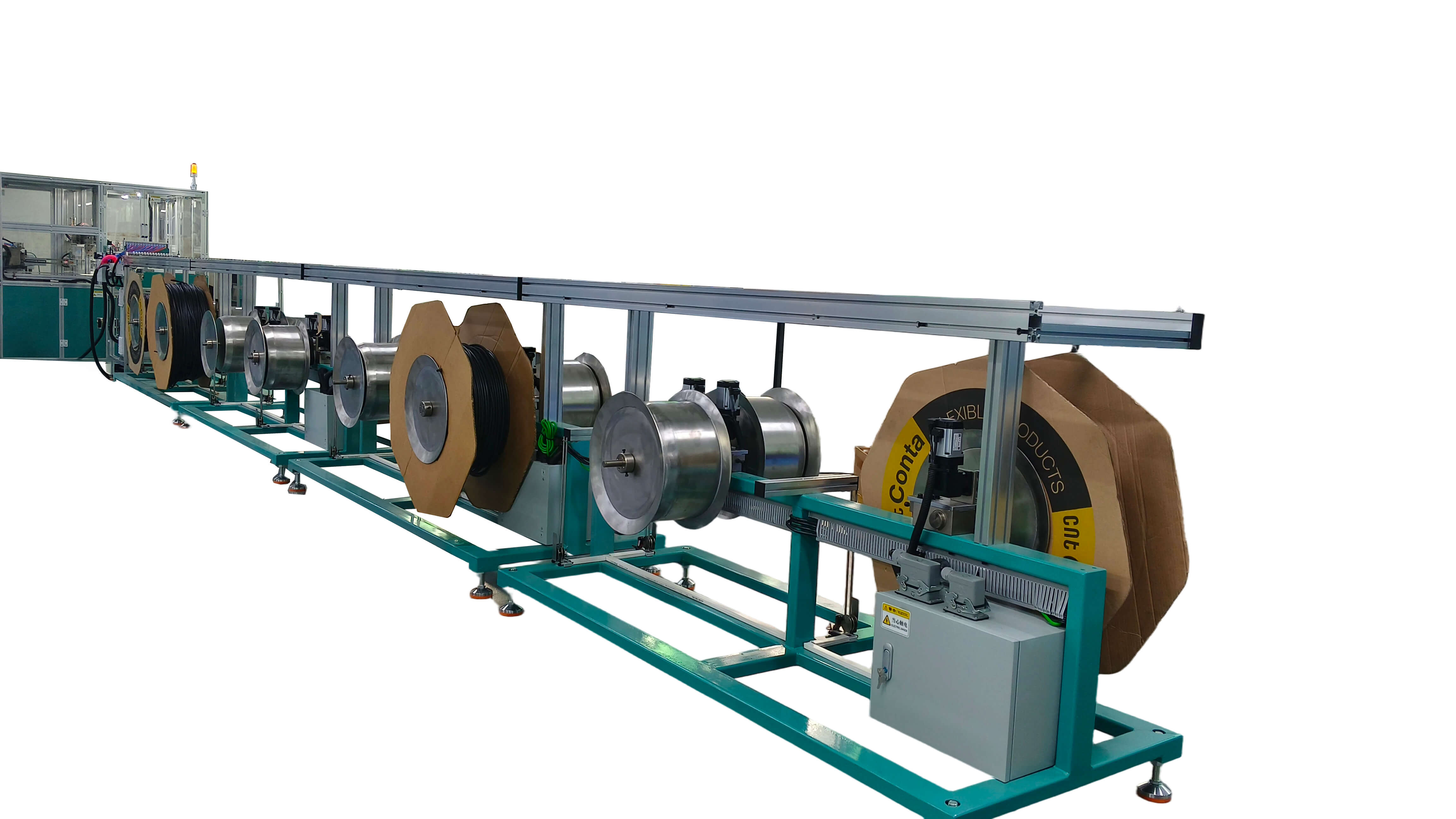 Rubber tube o ring fully automatic cutting and splicing machine