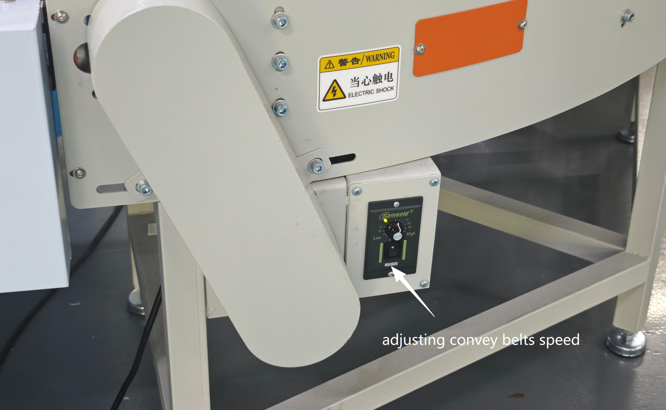 convey belt speed control