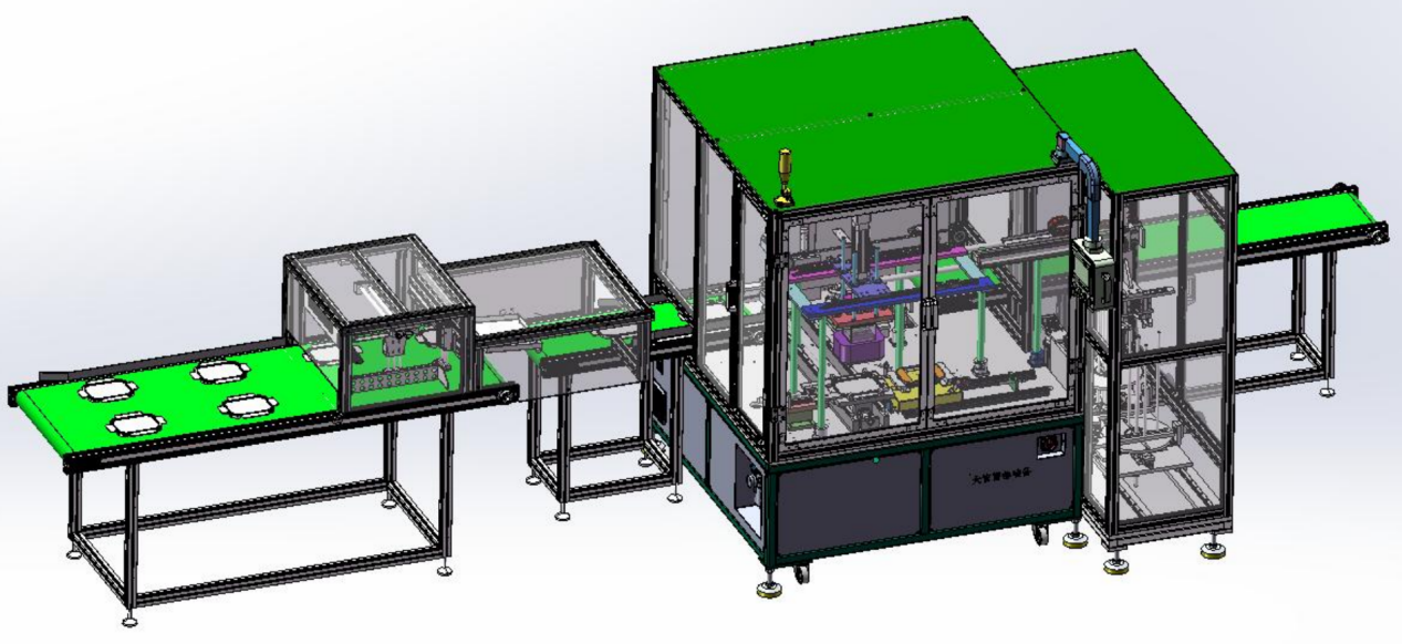 Fully Automatic Silicone Seal Ring Lunch Box Assembly Machine