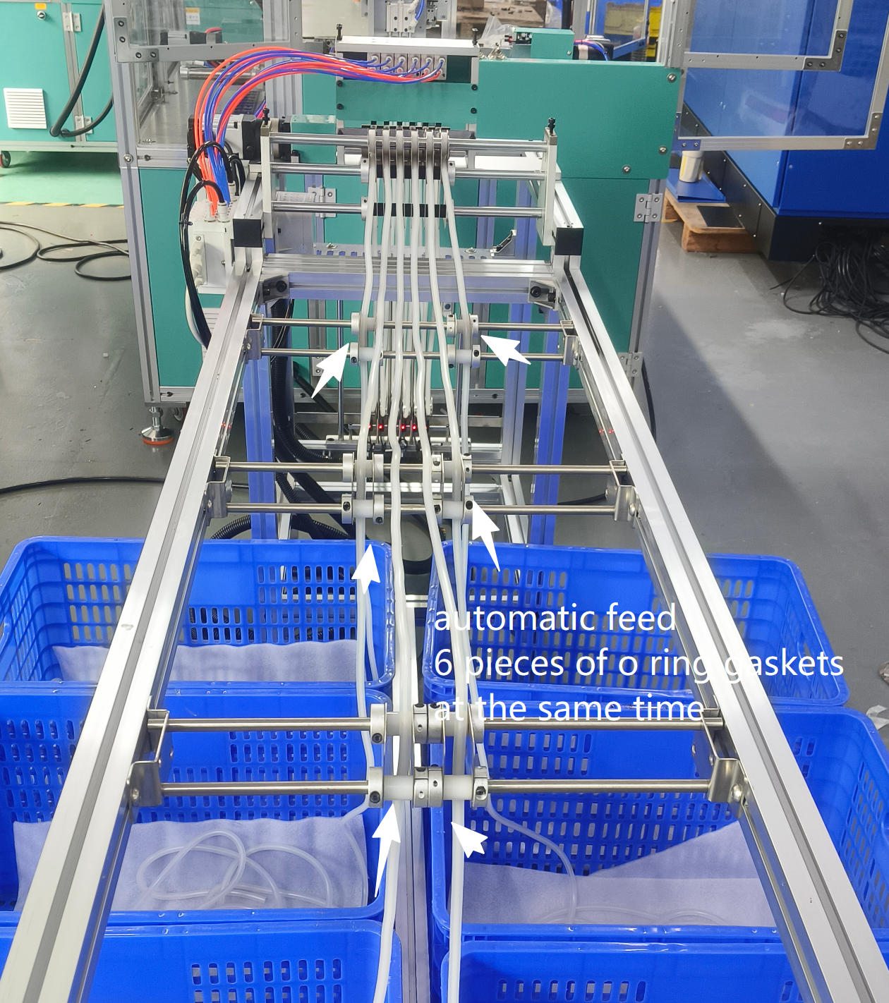 automatic feeding multi silicone gaskets