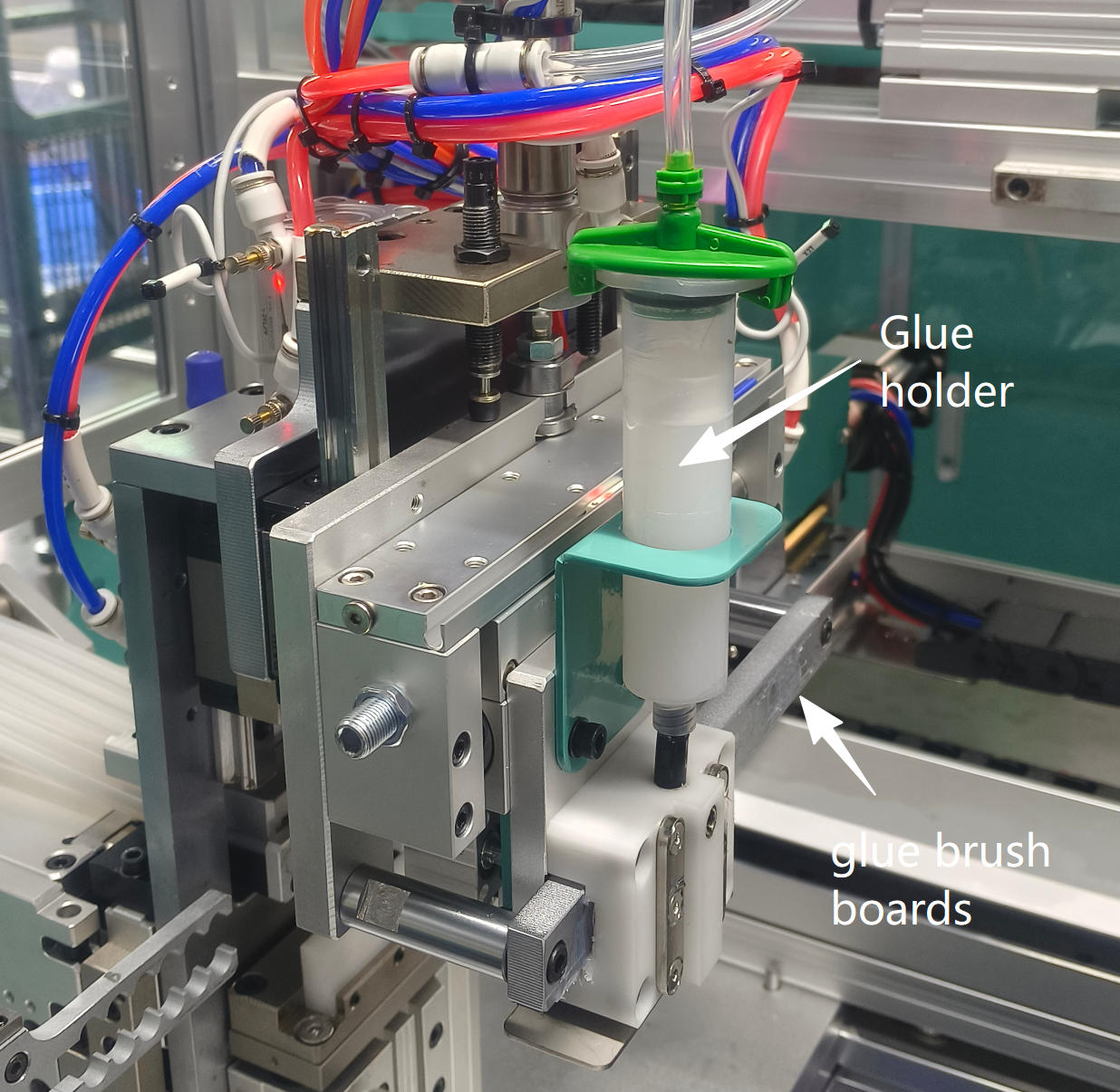 automatic glue dispensing