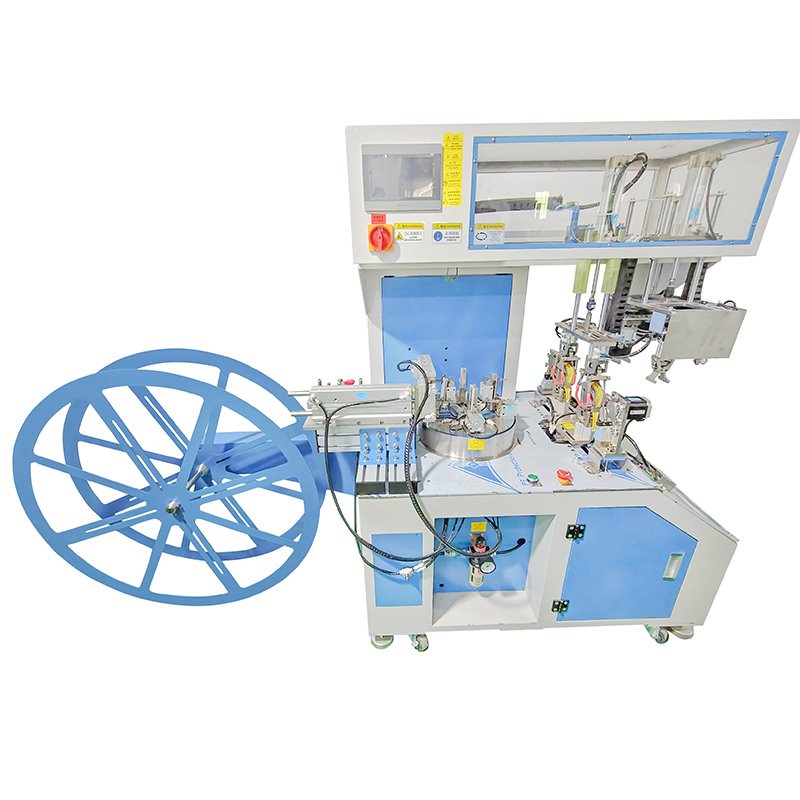 Tubing spool bundling machine