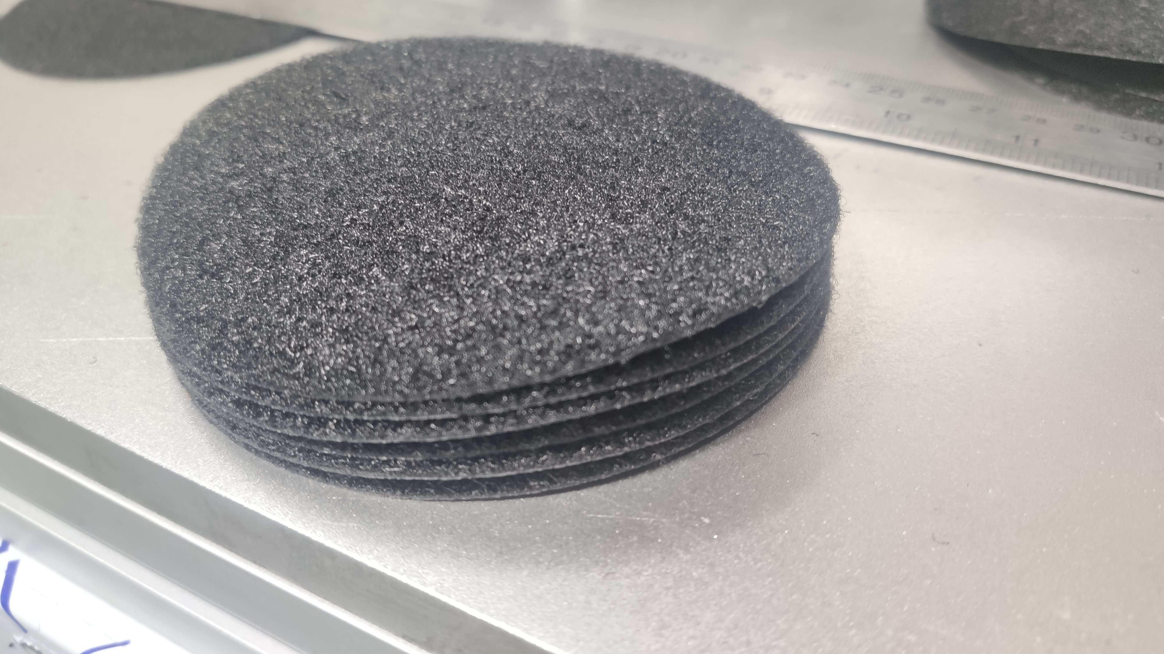 round velcro cutting 